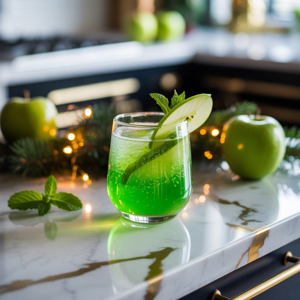 Green Apple Mocktail