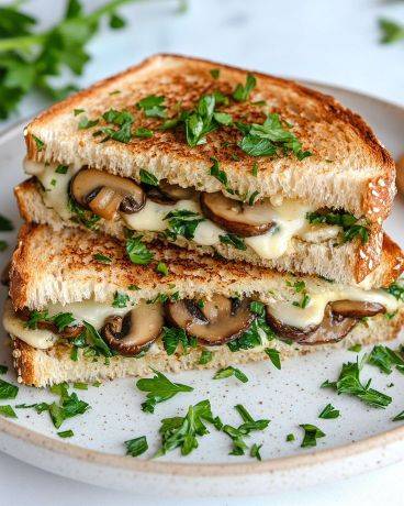 MUSHROOM CHEESE SANDWICH