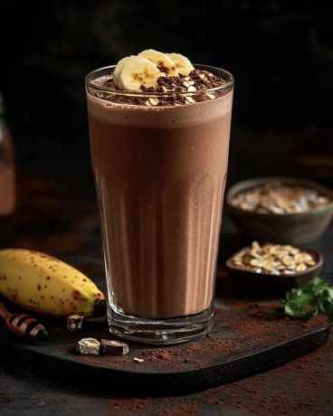 CHOCOLATE BANANA SHAKE