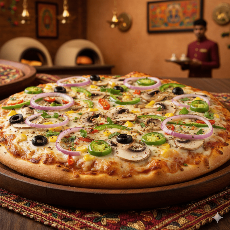 Veg Deluxe Pizza