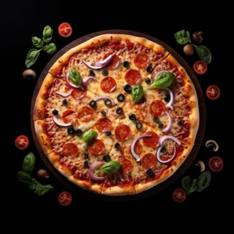 Ultimate Achari Pizza