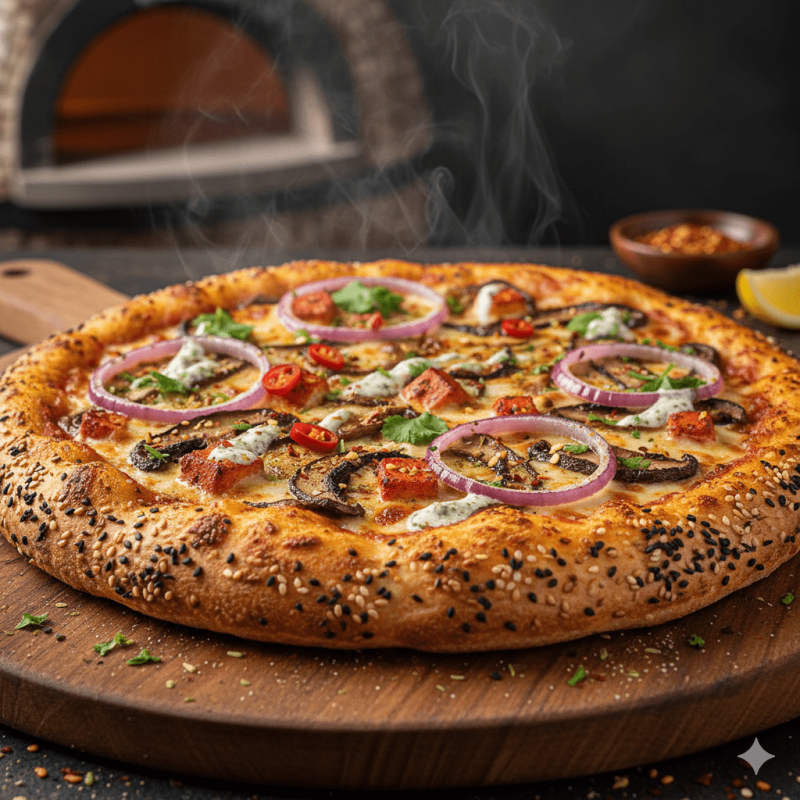 Ultimate Onion Mushroom Pizza