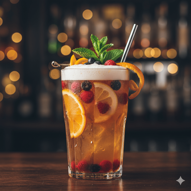 FRUIT BEER MOCKTAIL